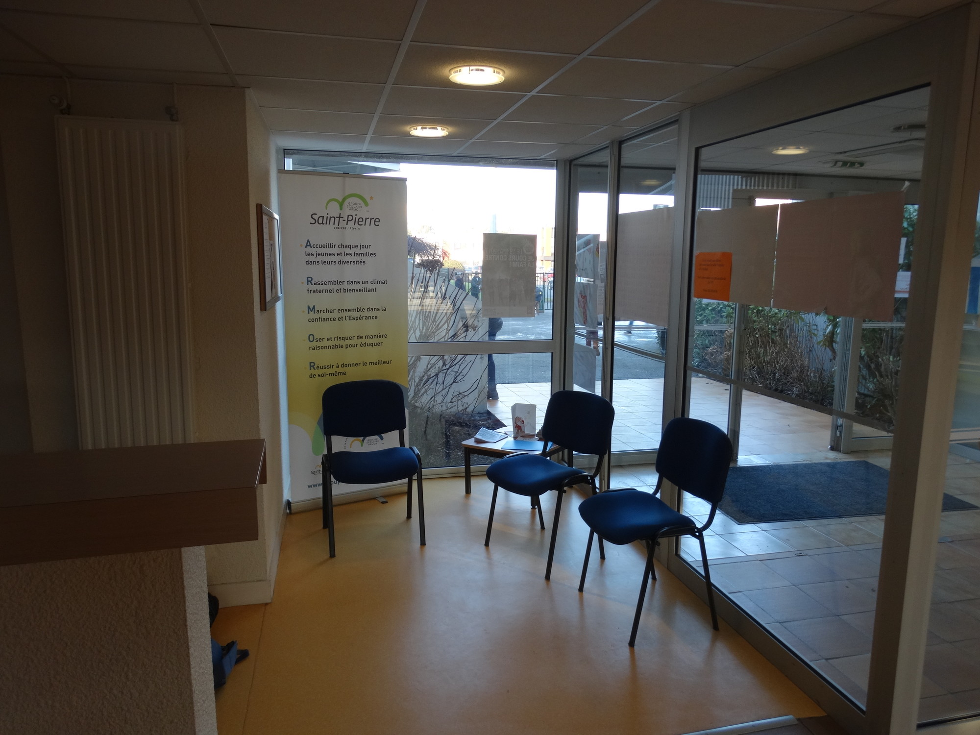 Horaires de l'accueil